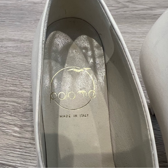 PALOMA Heels Pumps Pearl White | 6B Vintage​ - Picture 9 of 13